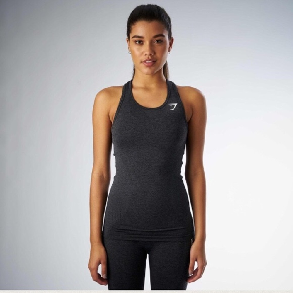 Gymshark Seamless vest black small